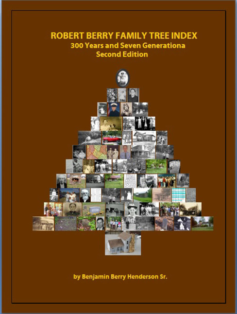Robert Berry Family Tree Index cover